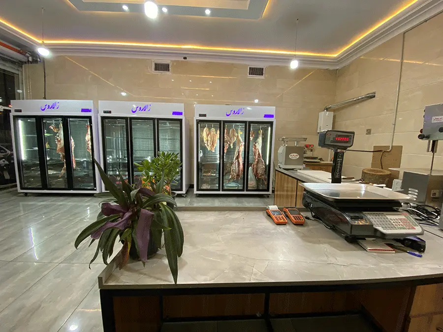 یخچال های قصابی مه سرما